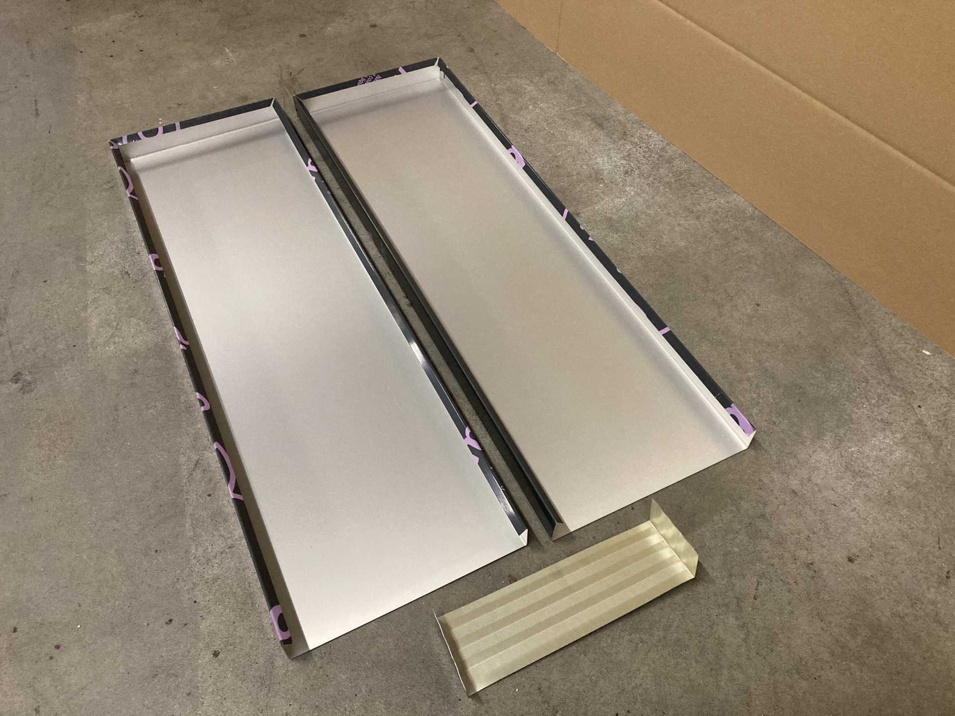 Restposten Mauerabdeckung Aluminium anthrazit